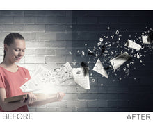 Load image into Gallery viewer, Dark Feathers Overlays