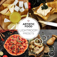 Load image into Gallery viewer, Artistic food lightroom presets
