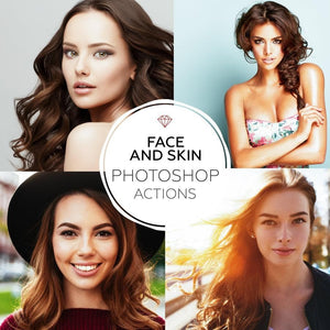 Face and Skin Photoshop Action